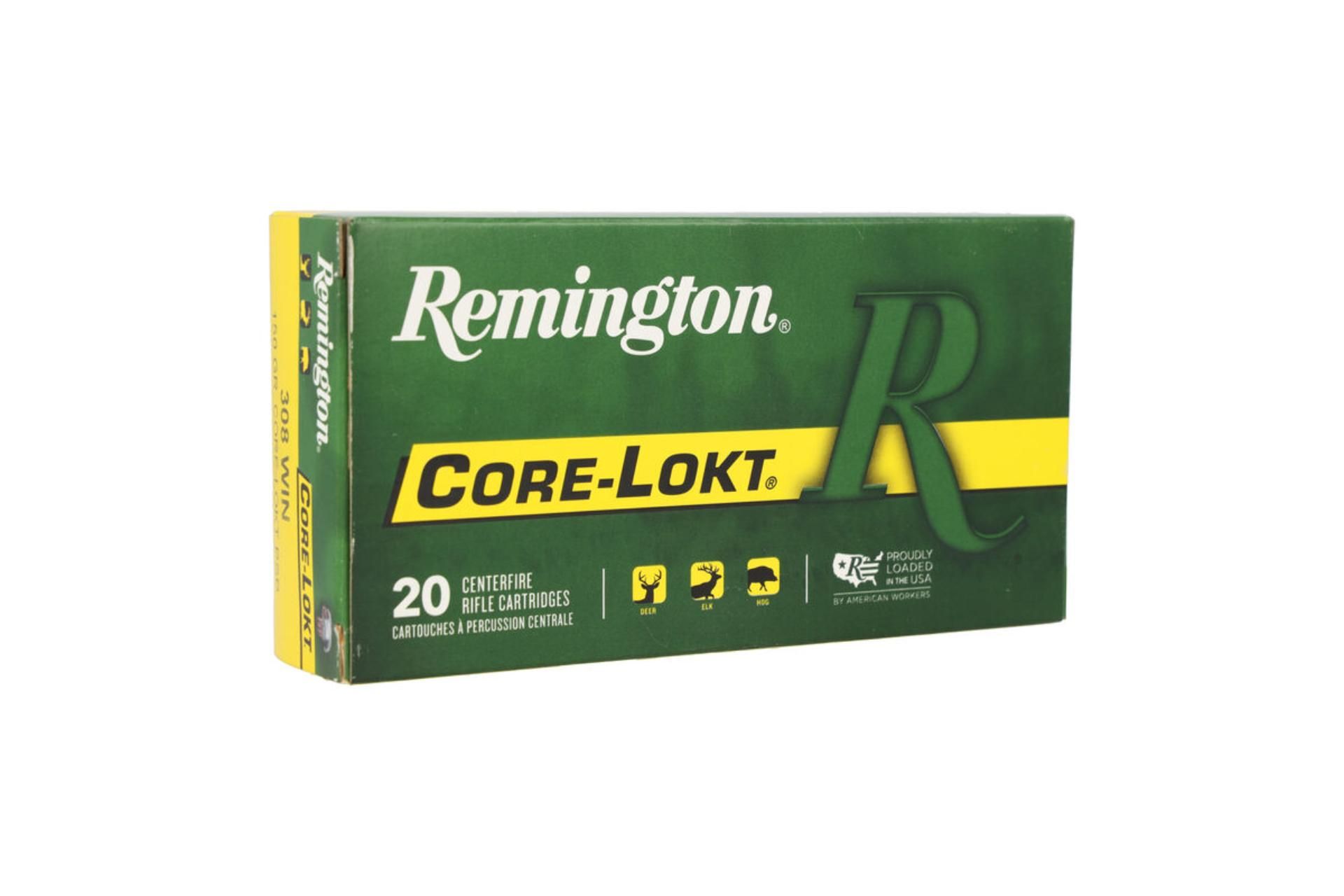 27842 - Remington Ammunition 27842 Core-Lokt 308 Win 150 gr Core-Lokt ...