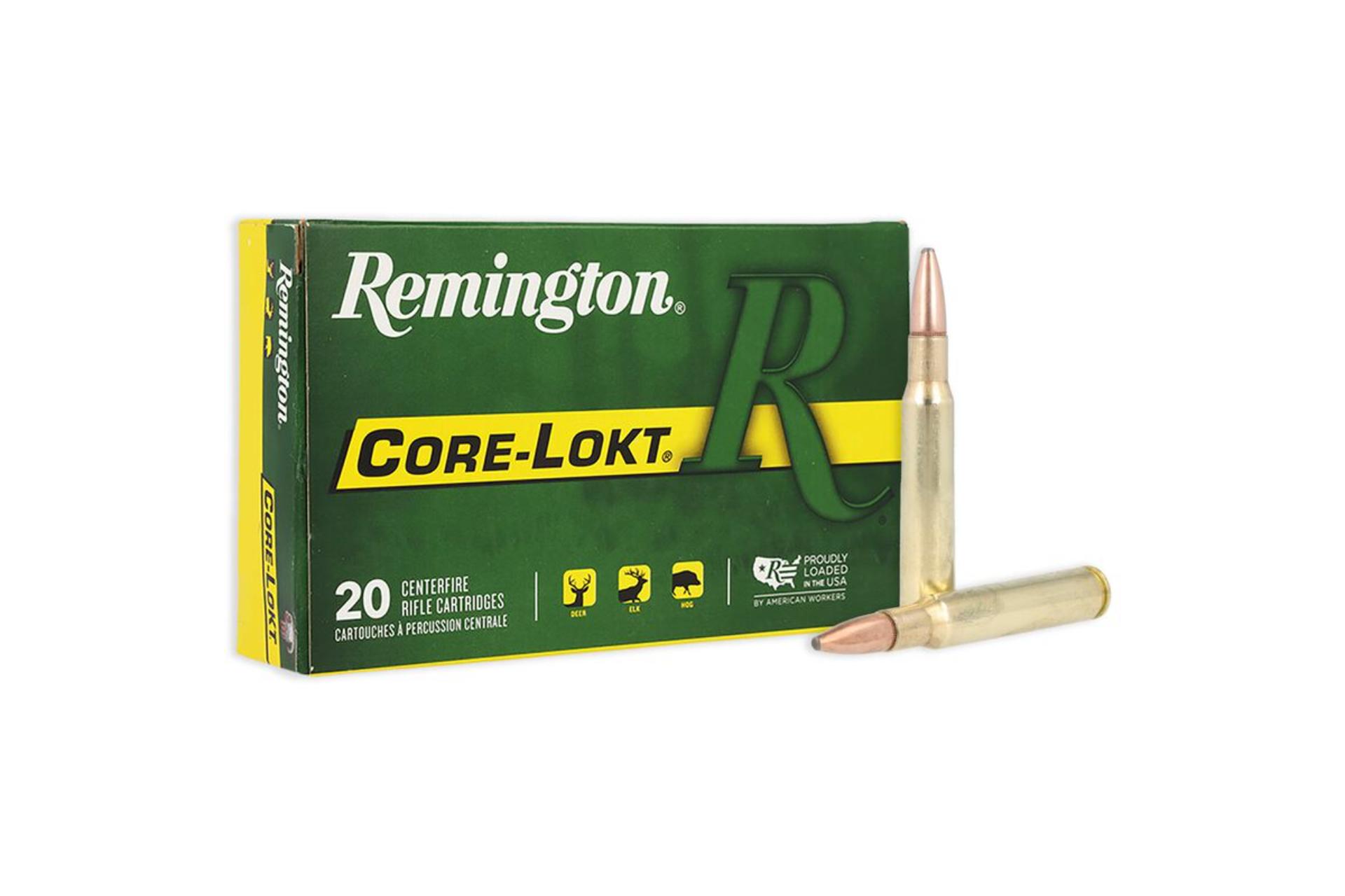 Remington Core Lokt 30-06 180 Grain Pointed Soft Point Rifle Ammo - 20 Rounds