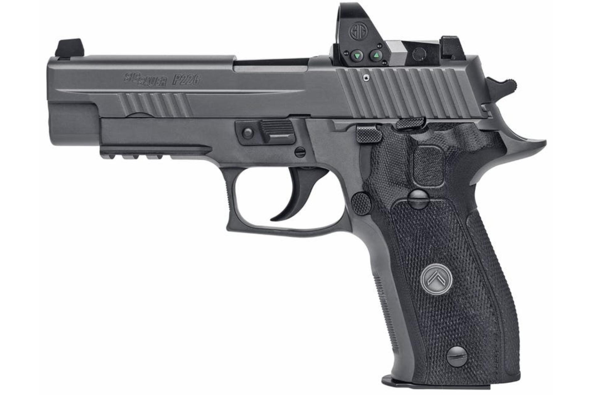 Sig, P226 Legion Single Action 4.4" 9MM 10Rd Full Size Semi-Auto Pistol - Black
