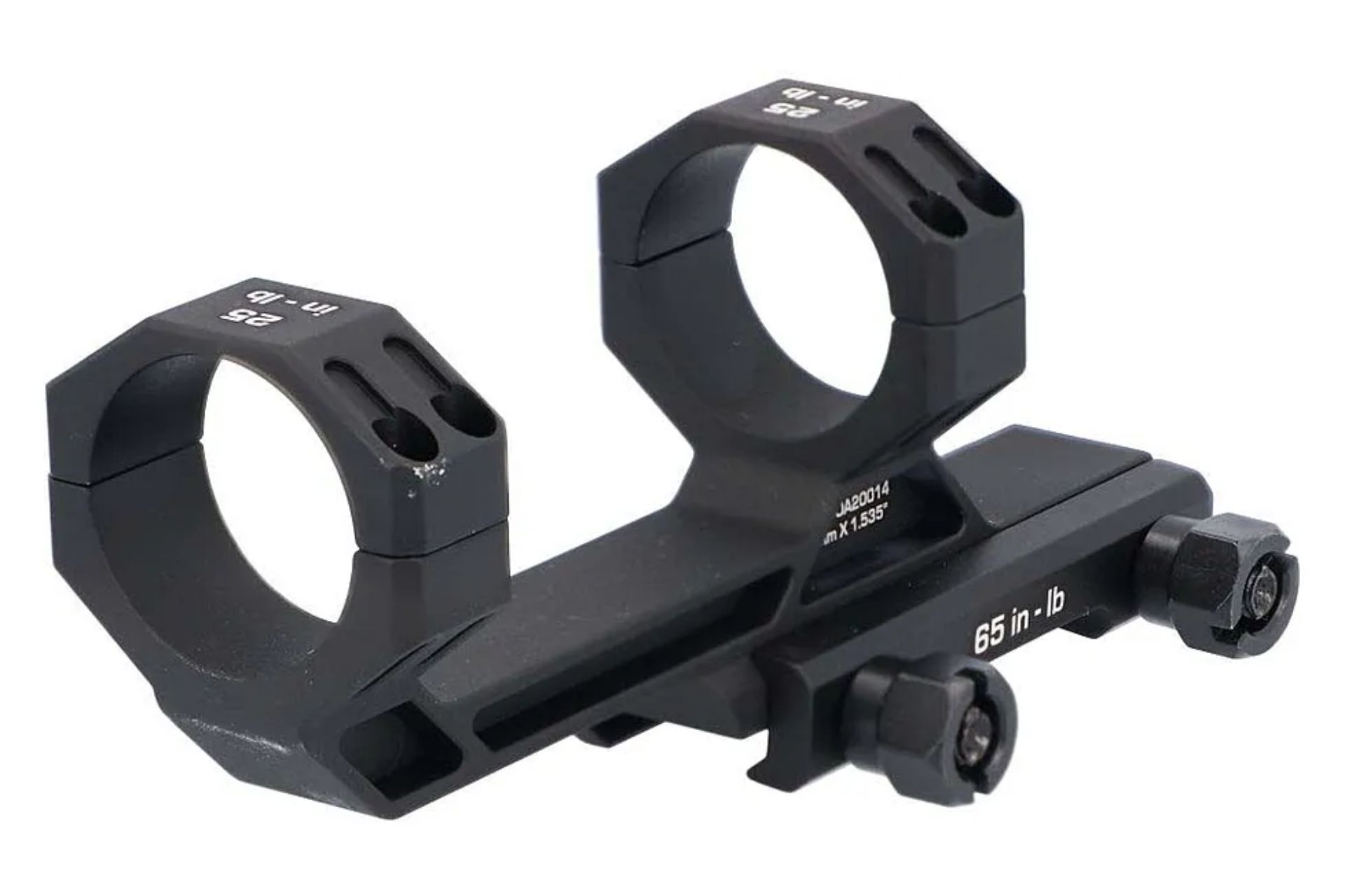 Sig Sauer Alpha-MSR Scope Mount 34mm 1.535 0 MOA 6061-T6 Black