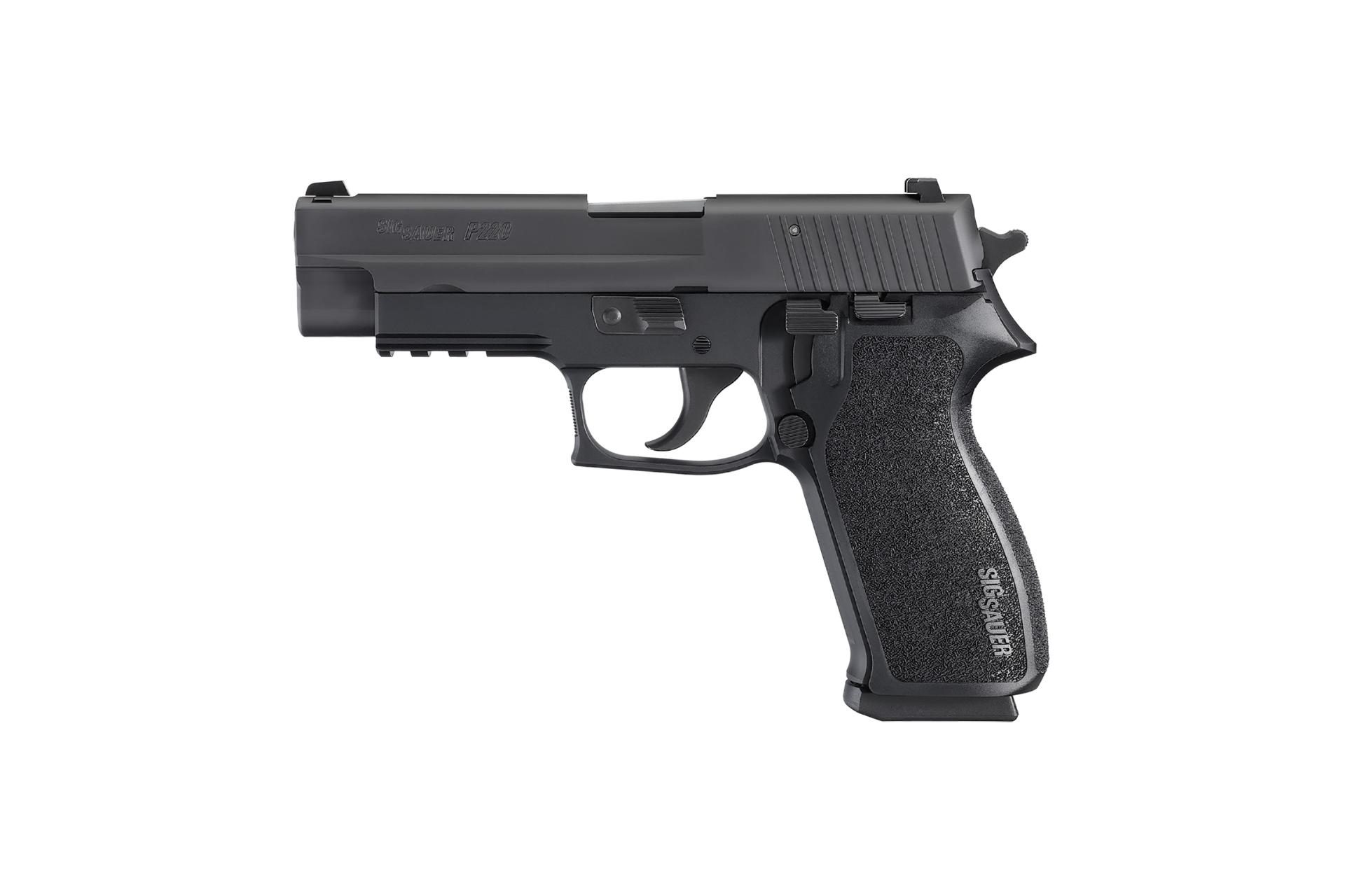 Sig Sauer P220 4.4" 45 ACP 8Rd Full Size Semi-Auto Pistol - Black