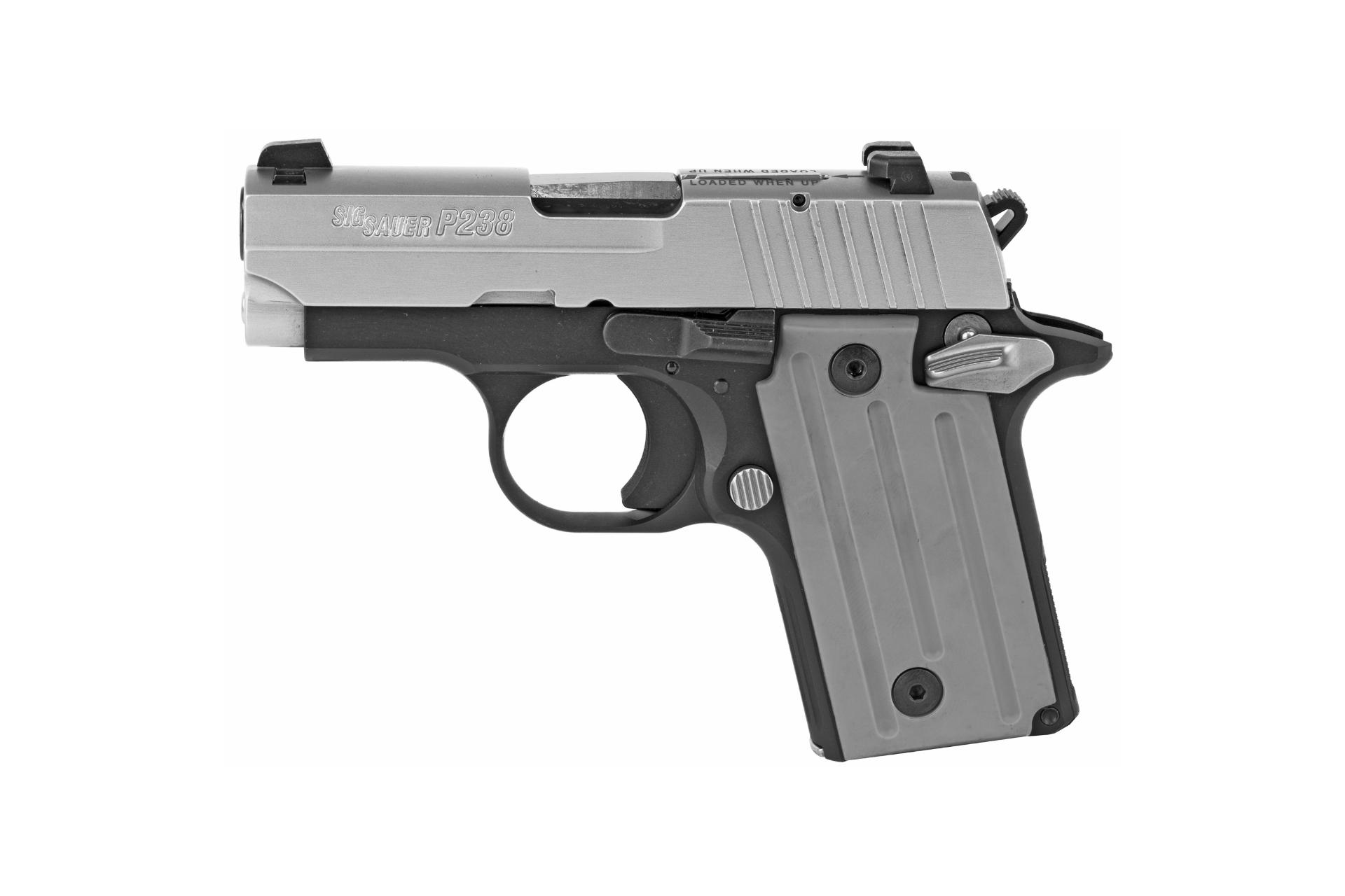 Sig Sauer P238 2.7" 380 ACP 6rd Subcompact Semi-Auto Pistol - Gray