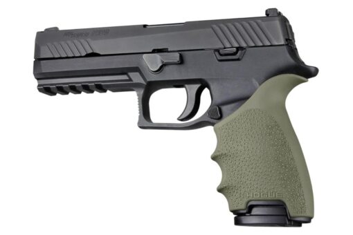 SIG Sauer P320 Full Size Hand ALL Beavertail Grip Sleeve - OD Green - AR15 Discounts