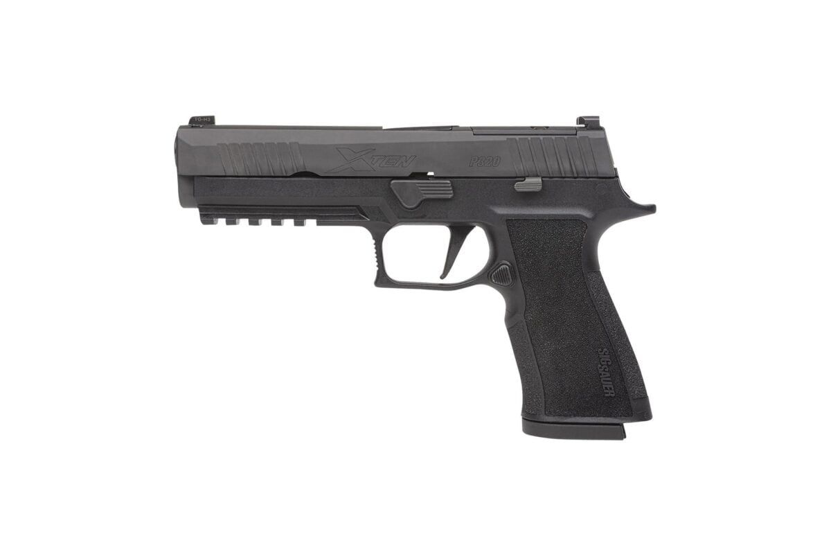 X Bxr R Sig Sauer P Xten Mm Rd Full Size Semi Auto Pistol Black