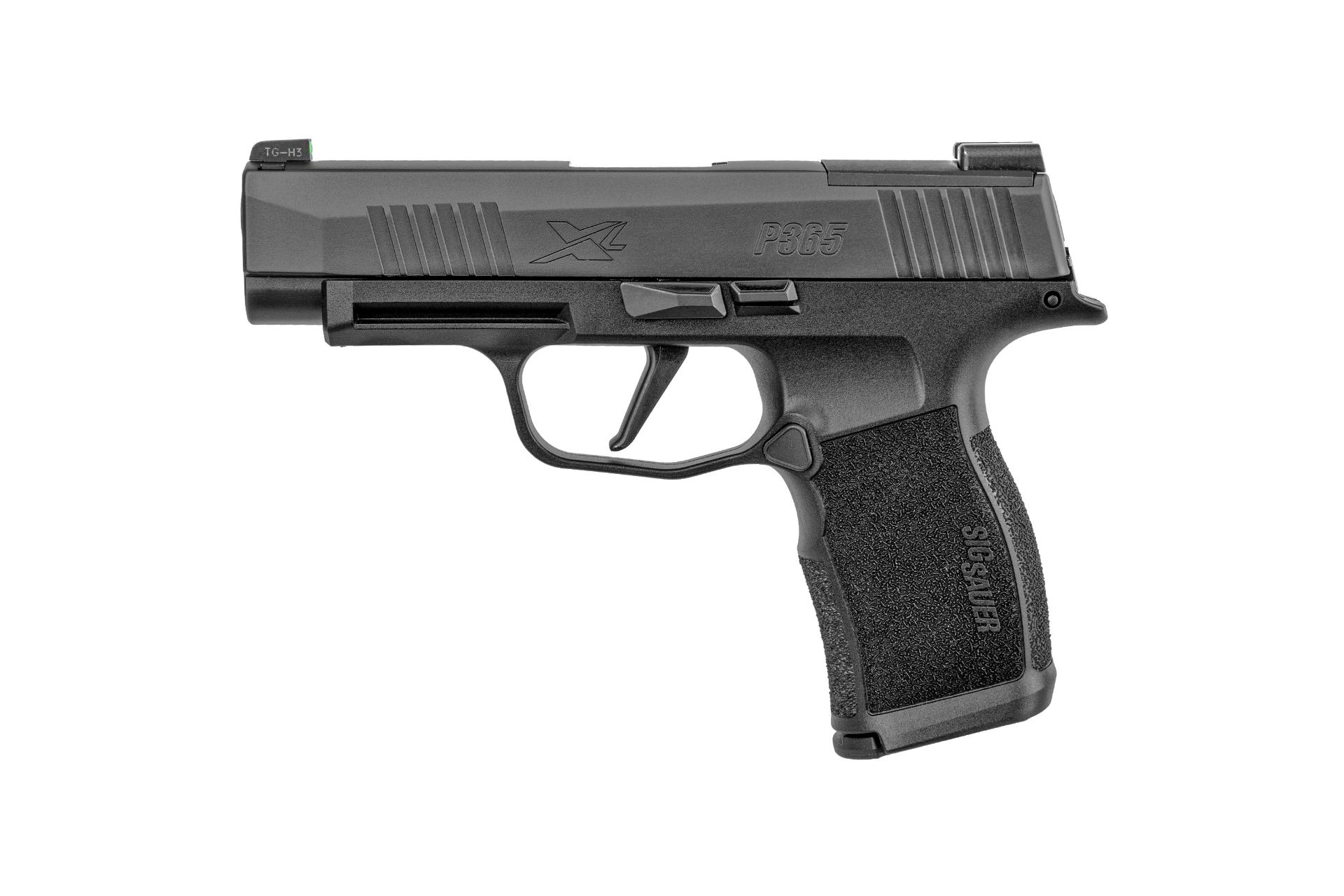 Sig Sauer P365XL Striker Fired 3.7" 9MM 12Rd Sub-Compact Semi-auto Pistol - Black