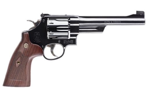 Smith & Wesson 150256 Model 25 Classic 45 Colt (LC) 6rd 6.50" Overall Blue - 