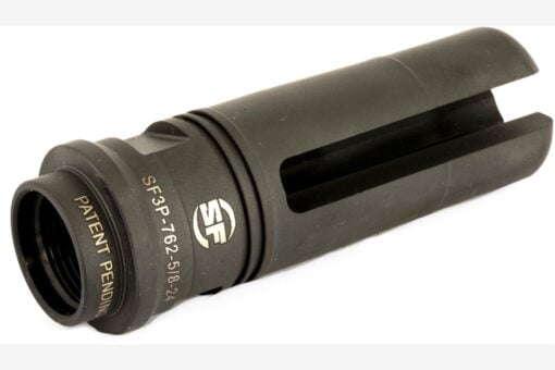 Surefire SOCOM  Flash Hider/Suppressor Adapter Three Prong 762NATO 5/8X24 RH - Black - 