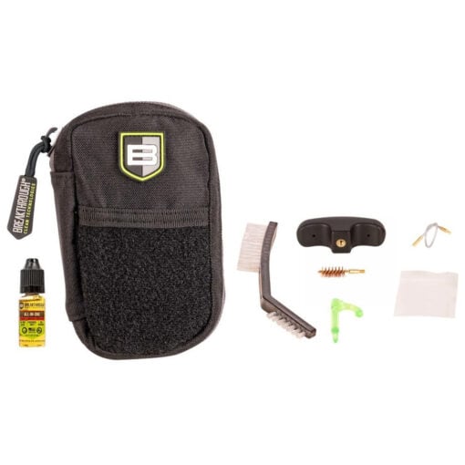 Breakthrough Clean Technologies Badge Series - .44/.45 Caliber Pull Through Cleaning Kit With Molle Pouch - 