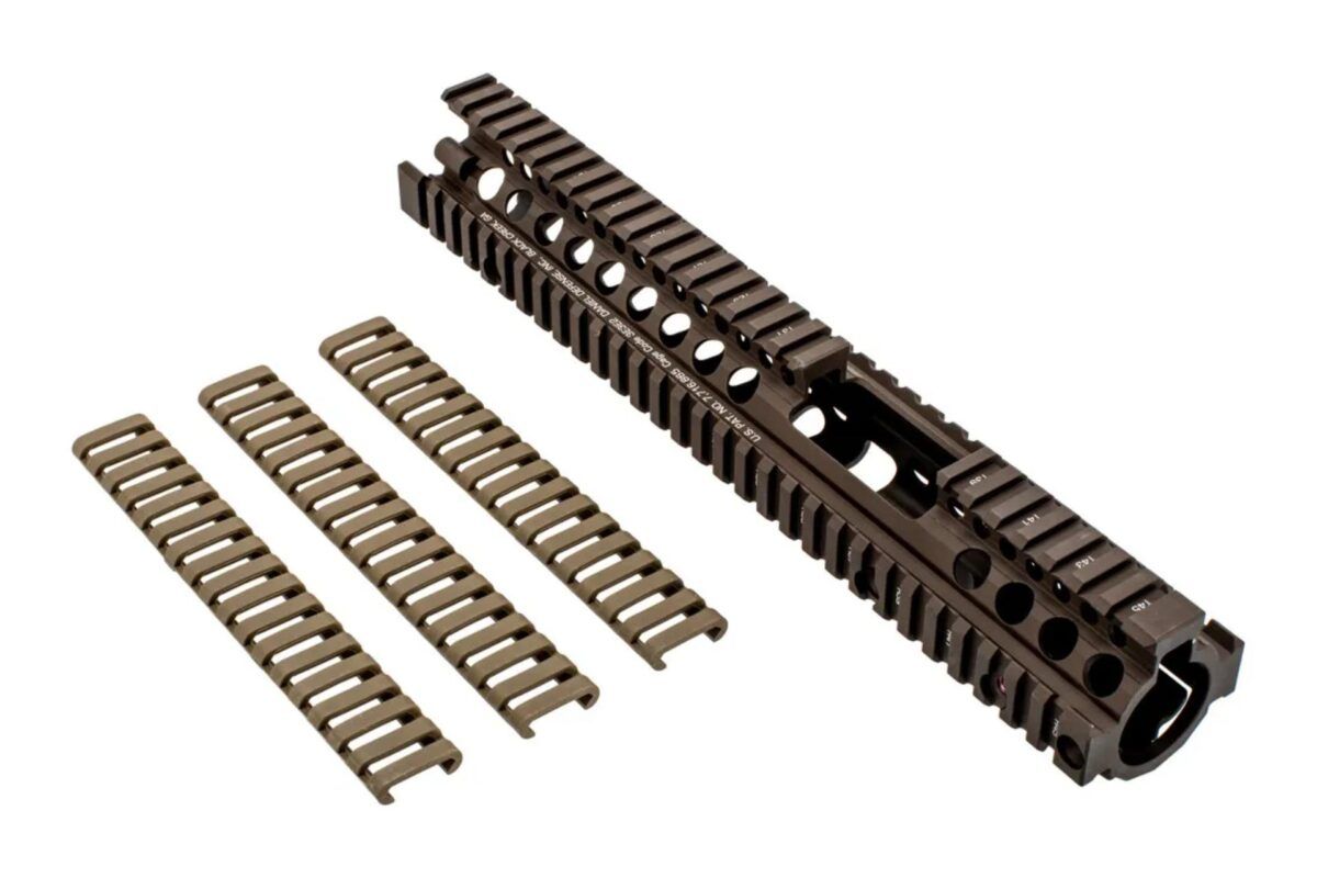 - Daniel Defense M4A1 FSP RIS II Quad Rail AR-15 Handguard - 12.25 ...