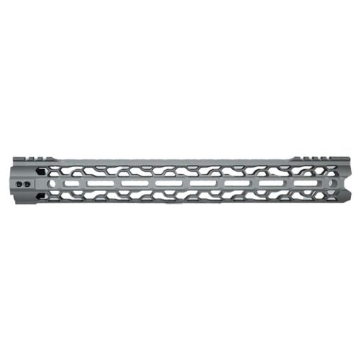 ODIN Works O2 Lite M-LOK Handguard - Black - 15.5", Grey - AR15 Discounts