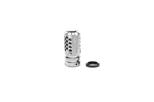 SLR Rifleworks Synergy Mini Comp 9mm 1/2x28 - Titanium - AR15 Discounts