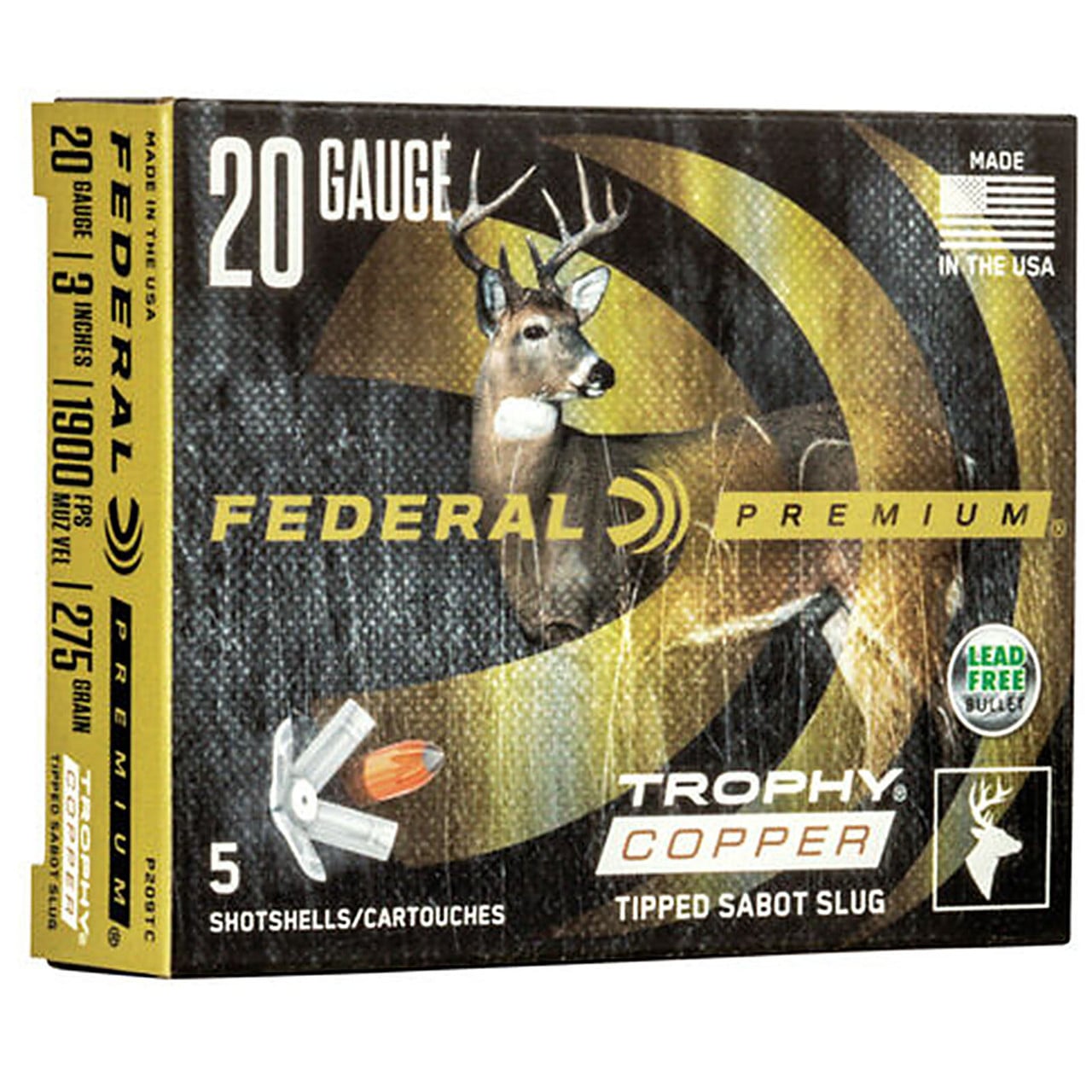 federal 20 Gauge SLUG – 5rd