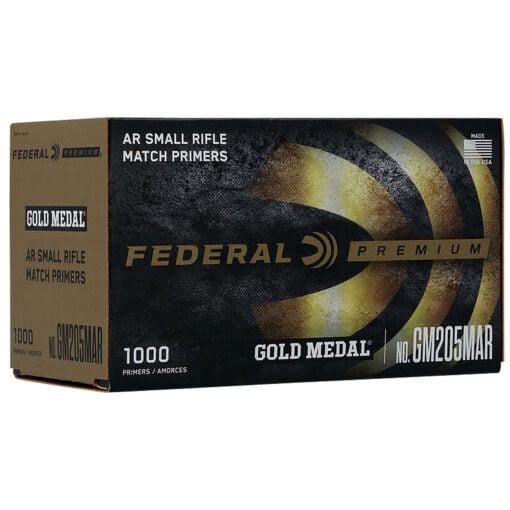 AR15 Discounts Federal Ammunition GM205MAR Gold Medal Premium Small AR Rifle Multi-Caliber Rifle - 1000 Rounds - $151.32 at AR15 Discounts