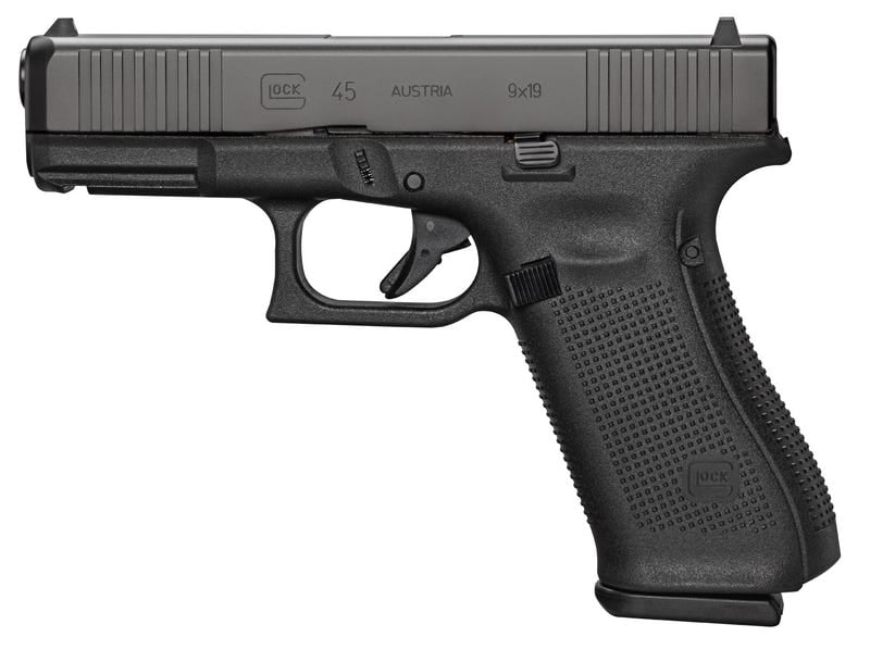 Glock Glock G45 GEN5 Crossover 4.02" 9mm 10Rd Compact Semi-Auto Pistol - Black