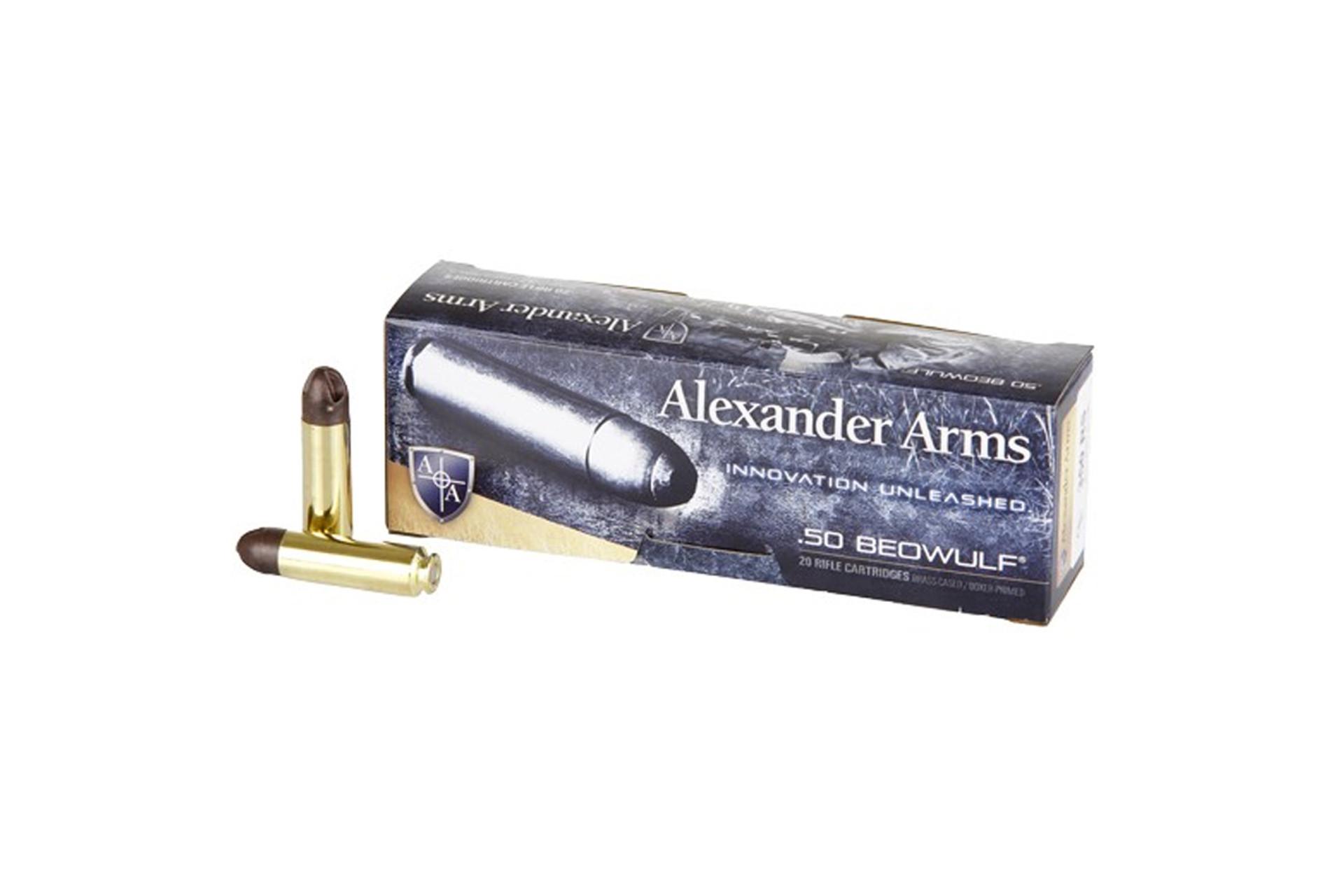Alexander Arms AB200ARXBX PolyCase Inceptor ARX 50 Beowulf 200 gr Inceptor ARX (IARX) Rifle Ammo - 20 Rounds