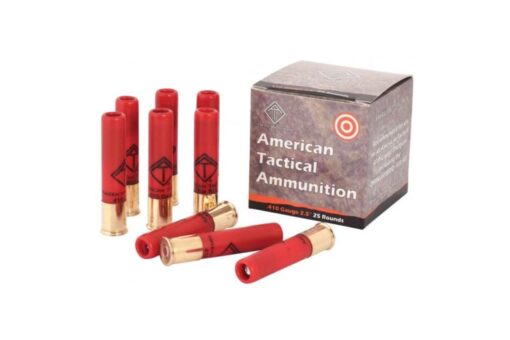 ATI ATIAC410R Shotshell 2.5" Rifled Slug 1/2 oz 1550 FPS Shotgun Ammo - 25 Rounds - AR15 Discounts