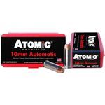Atomic 00432 Pistol 10mm Auto 180 gr Bonded Match Hollow Point Handgun Ammo – 50 Rounds