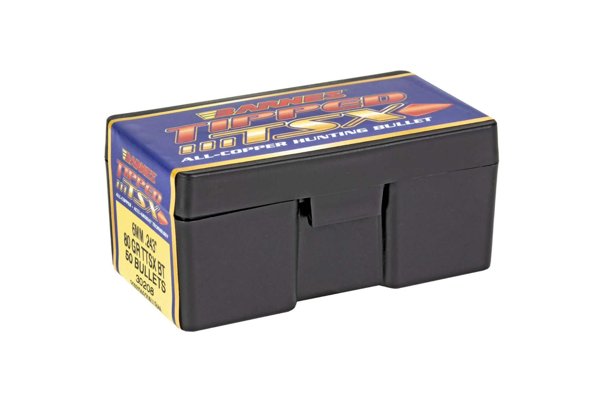 Barnes .243 Winchester 80gr TSX – 50rd