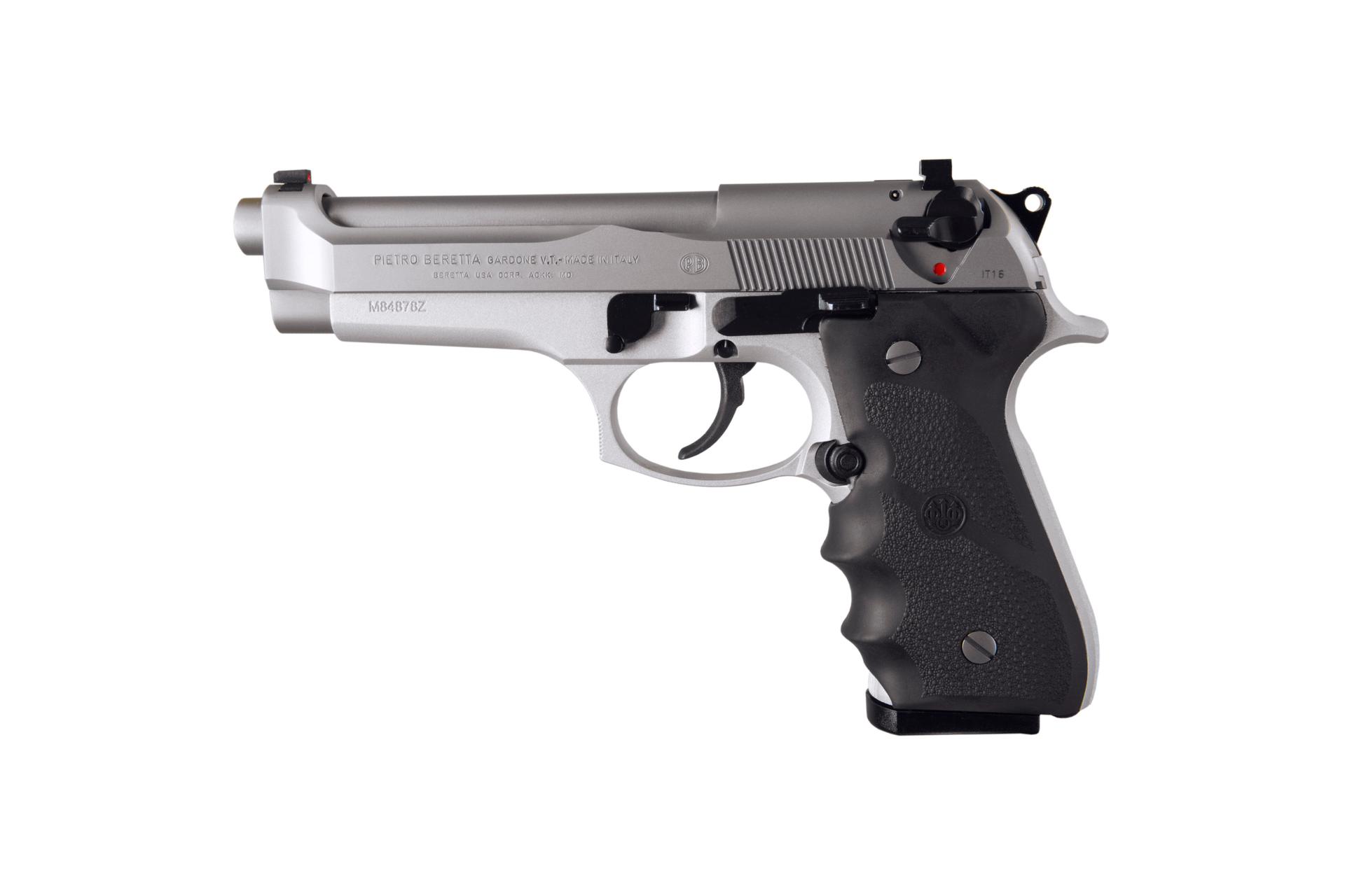 Beretta 92FS Brigadier 4.9" 9MM 10Rd Full Size Semi-auto Pistol - Silver