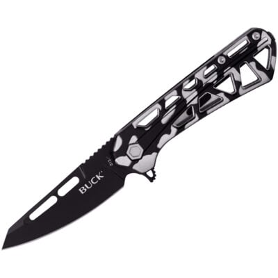 Buck Knives Trace Folder Small Camo Handle Tanto Blade