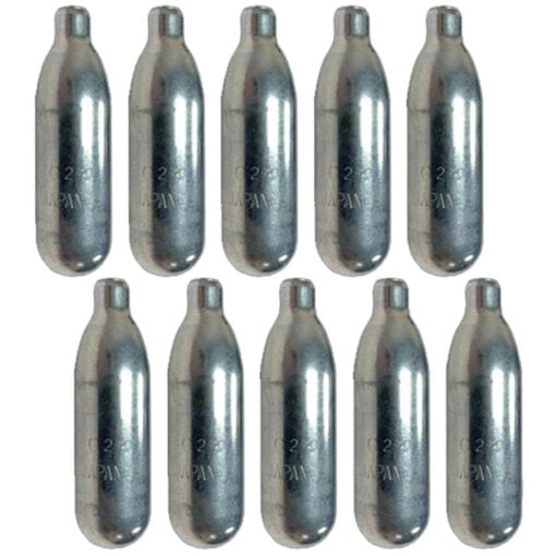 Byrna CO2 Cartridges, 8g, Oiler CO2 included, 10-Pack