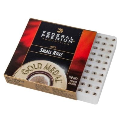 Federal Ammunition GM205M Premium Gold Medal Small Rifle Multi-Caliber Rifle - 1000 Rounds