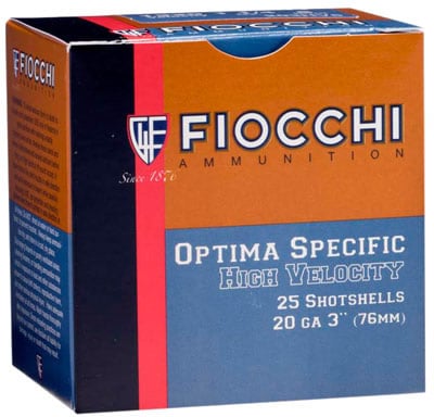 fiocchi 20 Gauge – 25rd