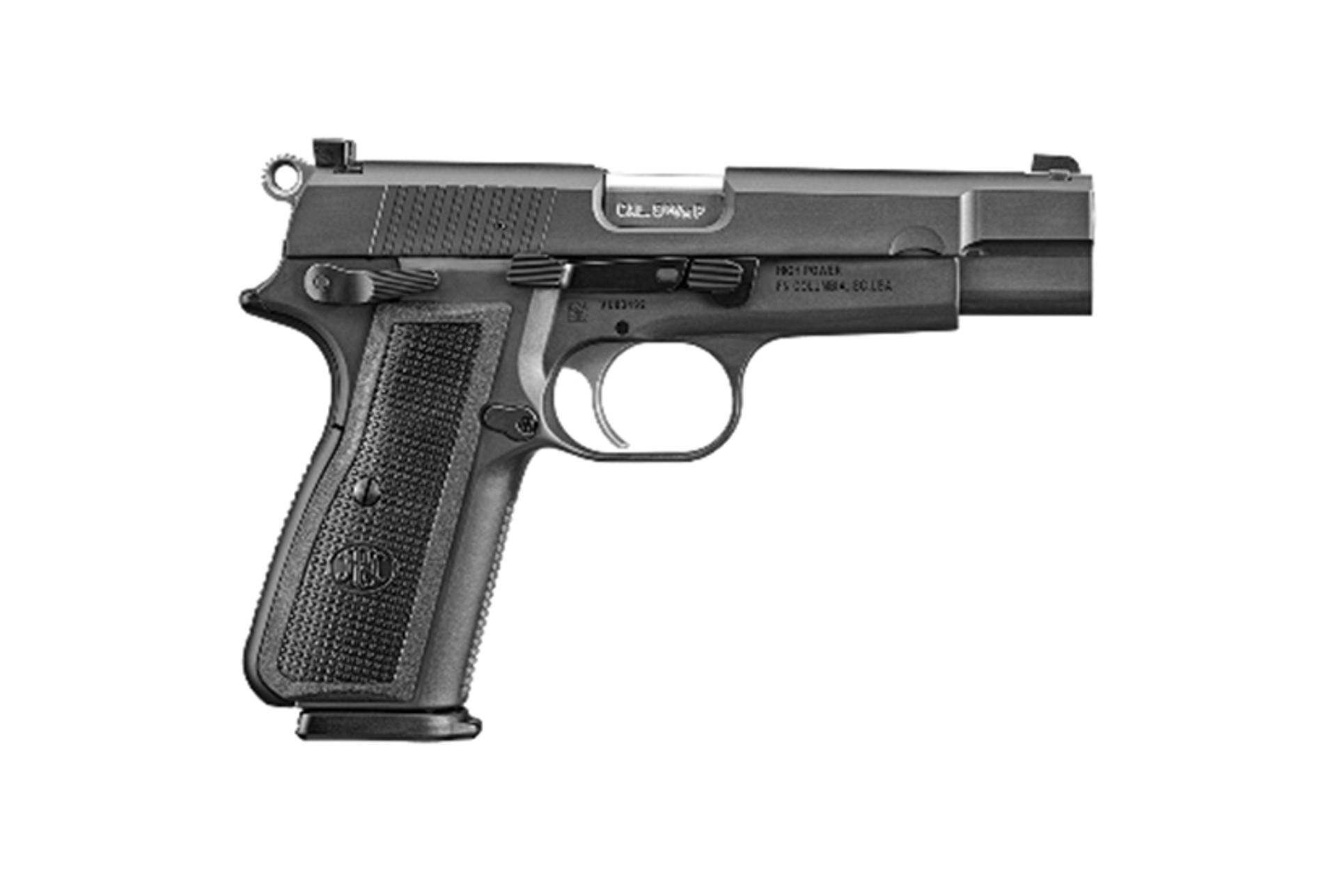 FN America High Power 4.7" 9MM 17rd Full Size Semi-Auto Pistol - Black