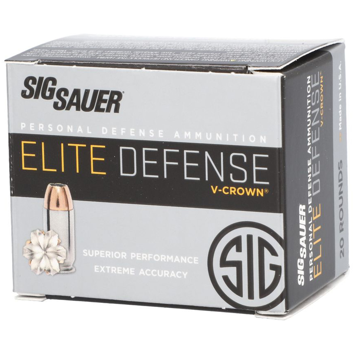 sig-sauer .357 Magnum 125gr V-CROWN – 20rd
