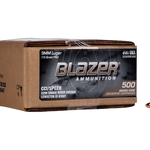 CCI 5200 Blazer Brass 9mm 115 GR FMJ Handgun Ammo – 500 Rounds