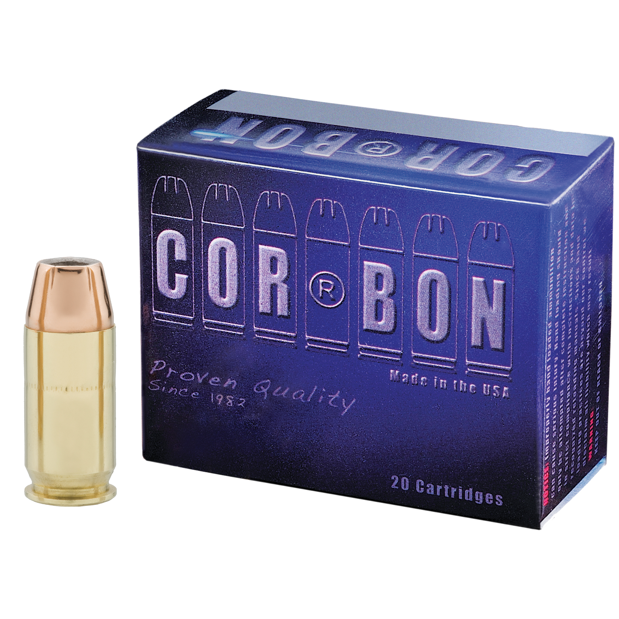 Cor-Bon .45 ACP 185gr JHP – 20rd