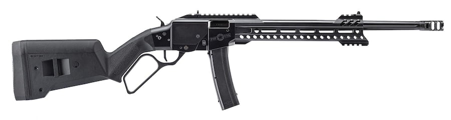 Patriot Ordnance Factory 01891 Tombstone 16.5" 9mm Luger 20+1, Black, Magpul SGA Stock, M-LOK Handguard, XS Ghost Ring Sights, Muzzle Brake