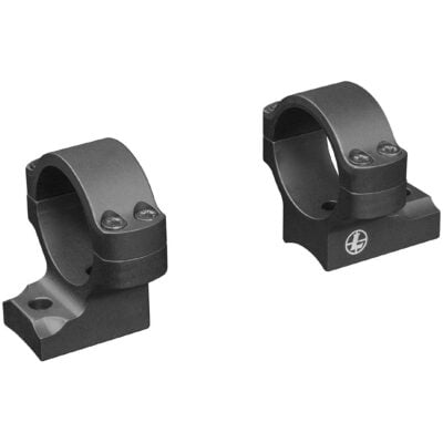 Leupold 171113 BackCountry Ring Mount Matte Black Aluminum Remington 700 Rifle 30mm Tube High Rings