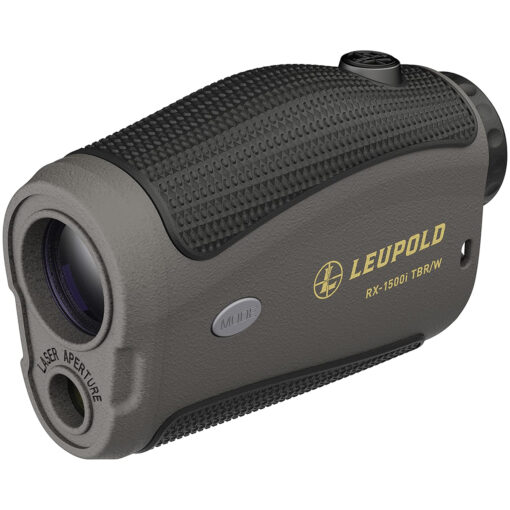 Leupold 182443 RX 1500i TBR/W Black/Gray 6x23mm 1500 yds Max Distance High Light Transmission LCD Display - 