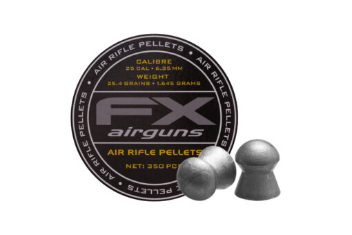 FX Airgun Pellets .25 - 25.39gr - 350ct