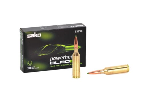 Sako JAS-PHB65PRC/120B 6.5 PRC Powerhead Blade 120 gr Rifle Ammo - 20 Rounds - 