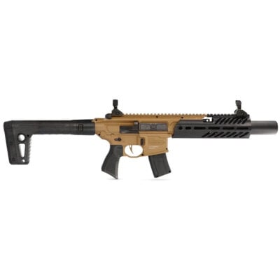 Sig Sauer airgun mcx canebrake .177 caliber pellet co2 30rd mag two-tone fde/blk