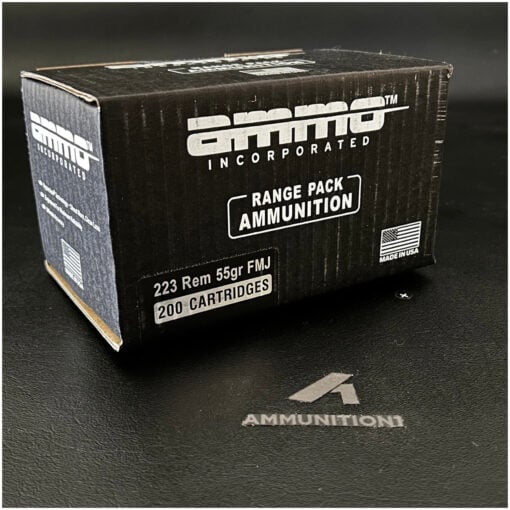 Ammo Inc. Signature .223 55GR FMJ Ammo Rifle Ammo - 500 Rounds - AR15 Discounts