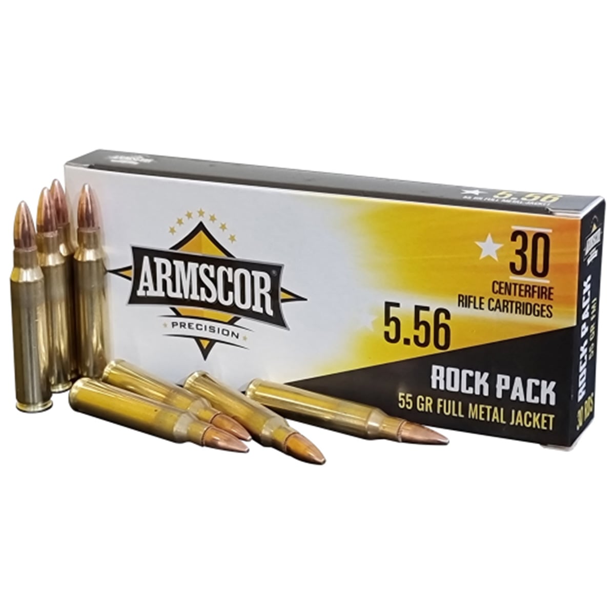 armscor 5.56 NATO 55gr FMJ – 300rd