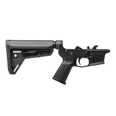 Aero Precision EPC-9 Carbine Complete Lower Receiver w/ MOE Grip, MOE SL-S Carbine Stock - Ano/Black