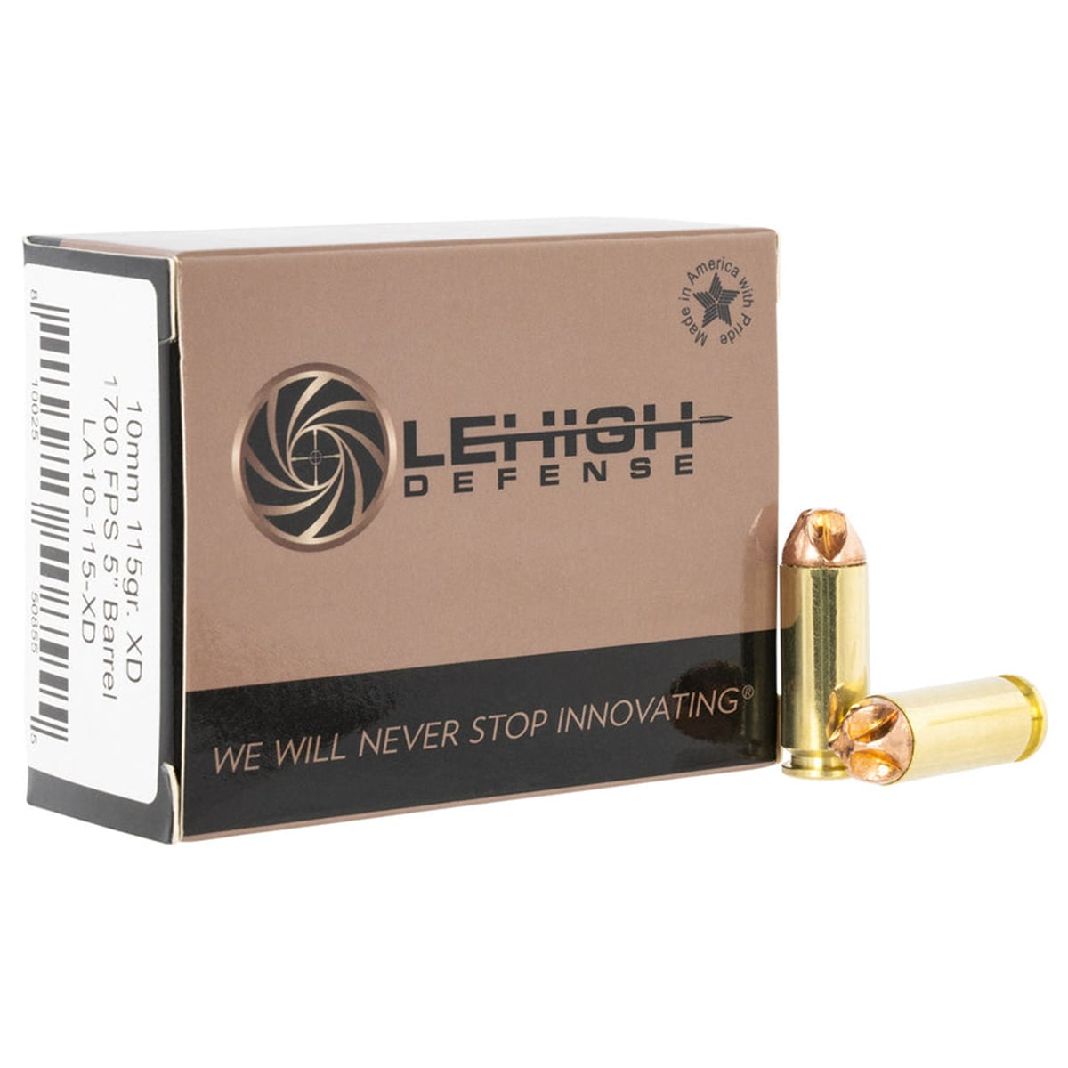 10mm Auto 115gr – 20rd