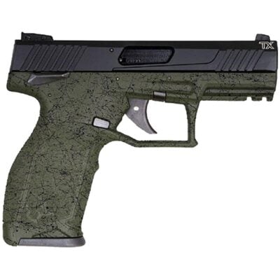 Taurus TX22 .22 LR Semi Auto Pistol 4.1" Threaded Barrel 16 Rounds Adjustable Rear Sight PTS Trigger Ergonomic Polymer Frame Black
