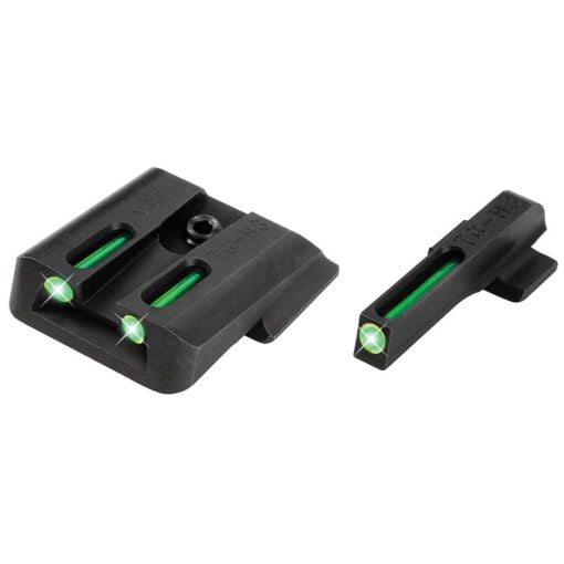 AR15 Discounts TruGlo TG131MPT TFO Black | Green Tritium & Fiber Optic Front Sight Green Tritium & Fiber Optic Rear Sight - $114.99 at AR15 Discounts