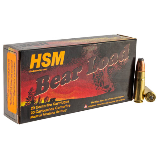 HSM 458SOCOM1N Bear Load 458 SOCOM 350 gr Jacketed Flat Point (JFP) Rifle Ammo - 500 Rounds - AR15 Discounts