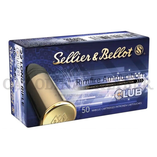 Sellier & Bellot .22LR 40 Grain Lead Round Nose Rimfire Ammo - 5000 Rounds - AR15 Discounts