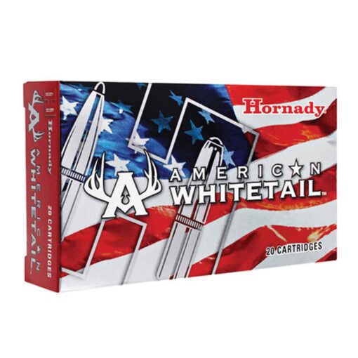 Hornady 81489 American Whitetail 6.5 Creedmoor 129 Grain Interlock Rifle Ammo - 200 round case - 