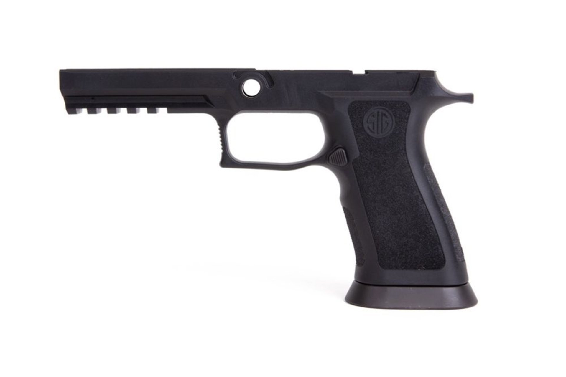 Sig Sauer Grip Module Assembly P320 X5 9/40/357 Full Size Medium Grip Weight Funnel Black