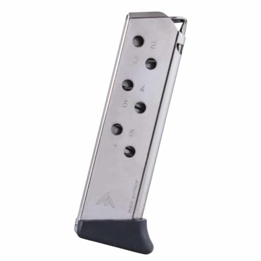 AR15 Discounts Walther PPK/S .380 ACP Magazine w/ Finger Rest - 7rd - Nickel - $30.95 at AR15 Discounts