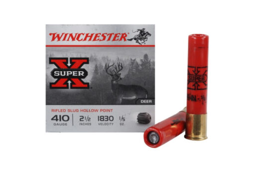 Winchester Ammo X41RS5VP Super X 410 Gauge 2.50" 1/5 oz Rifled Slug Shot Shotgun Ammo - 15 Rounds - AR15 Discounts