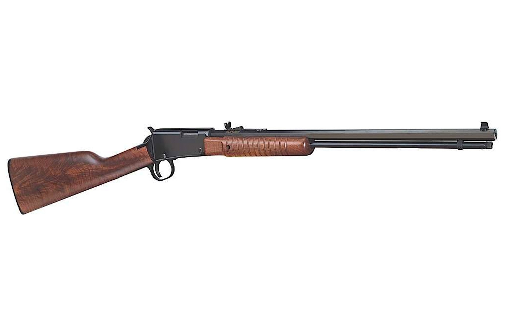 Henry H003T Pump 22 Long Caliber with 16 LR/21 Short Capacity 20" - Black
